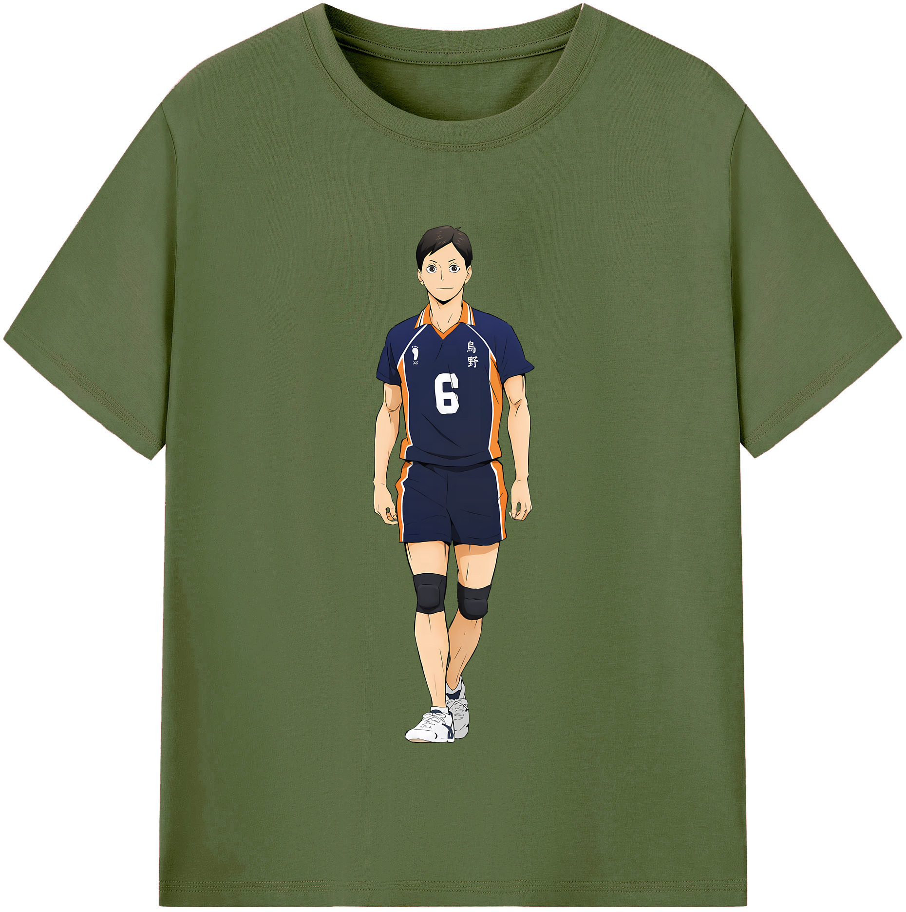 （画像用） ハイキュー!! Haikyu!! 綿100％半袖Tシャツ（フロントプリント）